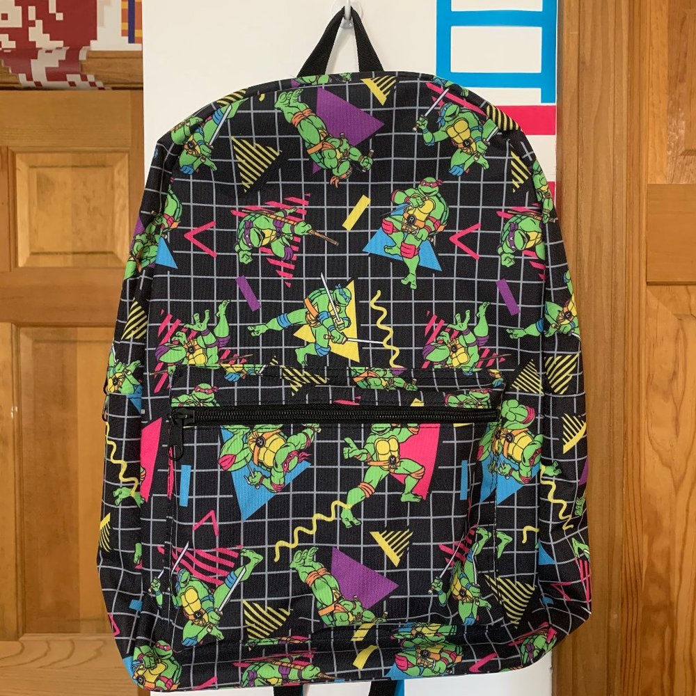 SOLD TMNT 80s Themed Backpack